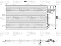 Condensator, climatizare (818046 VALEO) FORD,FORD AUSTRALIA