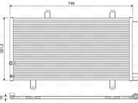 Condensator, climatizare (822584 VALEO) LEXUS,TOYOTA