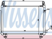 Condensator climatizare 940085 NISSENS pentru Toyota Vitz Toyota Yaris Toyota Yarisvitz