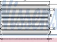 Condensator climatizare 94251 NISSENS pentru Seat Alhambra 1996 1997 1998 1999 2000 2001 2002 2003 2004 2005 2006 2007 2008 2009 2010