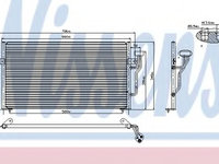 Condensator climatizare 94433 NISSENS pentru Mitsubishi Carisma Mitsubishi Space