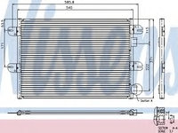 Condensator climatizare 94764 NISSENS pentru Bmw Seria 6 Iveco Eurocargo