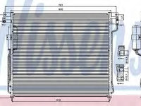 Condensator climatizare 94879 NISSENS pentru Nissan Np300 Nissan Navara Nissan Armada Nissan Pathfinder Nissan Camiones Nissan Frontier