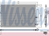 Condensator climatizare 94917 NISSENS pentru Mercedes-benz Sprinter Vw Crafter