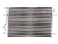 Condensator climatizare A4 (B6), 2000-2004, A6, 11.1998-01.2005, full aluminiu brazat, 615 (570)x410 (380)x16 mm, fara filtru uscator
