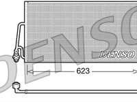 Condensator climatizare AC Denso, MINI COUNTRYMAN/PACEMAN, 03.2010-10.2016, MINI, 10.2006-02.2012 motor 1,4, 1,6/1,6 T, 1,6 D, 2,0 d/sd,, aluminiu/ aluminiu brazat, 660(630)x340(330)x12 mm, cu uscator si filtru integrat