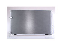 Condensator climatizare AC, HONDA CIVIC, 2005-2012 motor 1.4, 1.8, 2.2 iCTDI, aluminiu/ aluminiu brazat, 646 (605)x384 (364)x16 mm, cu uscator si filtru integrat
