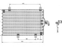 Condensator climatizare ALFA ROMEO 155 (167) - Cod intern: W20088472 - LIVRARE DIN STOC in 24 ore!!!