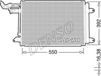 Condensator, climatizare AUDI A3 (8P1) DENSO DCN32032