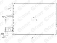 Condensator, climatizare AUDI A4 Avant (8D5, B5) (1994 - 2001) QWP WAC140 piesa NOUA