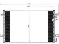 Condensator climatizare AUDI A6 (4F2, C6) - OEM - MAXGEAR: AC864482 - Cod intern: W02772465 - LIVRARE DIN STOC in 24 ore!!!