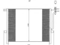 Condensator, climatizare BMW 3 Cabriolet (E46) (2000 - 2007) NRF 35589