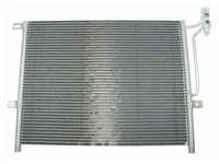 Condensator climatizare BMW Seria 3 E46, 02.2002-02.2005, motor 1.8, 85 kw benzina, 316i/ti,, full aluminiu brazat, 565 (520)x420x16 mm, fara filtru uscator