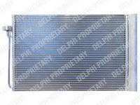 Condensator, climatizare BMW Seria 6 Cabriolet (E64) (2004 - 2010) DELPHI TSP0225512 piesa NOUA