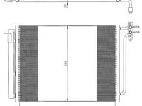 Condensator, climatizare BMW X5 (E53) (2000 - 2006) NRF 35406 piesa NOUA