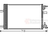 Condensator, climatizare CHEVROLET CRUZE (J300), OPEL ASTRA J, VAUXHALL ASTRA Mk VI (J) - VAN WEZEL 37005500