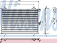 Condensator, climatizare CITROËN XSARA PICASSO (N68) (1999 - 2016) NISSENS 94870