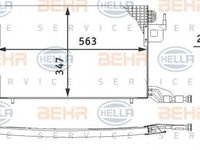 Condensator, climatizare CITROËN ZX (N2) (1991 - 1997) HELLA 8FC 351 317-011