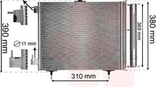 Condensator, climatizare Citroen C3 I (FC_), 