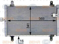 Condensator climatizare CITROEN RELAY bus (230P) - OEM - NRF: NRF35494|35494 - Cod intern: W02391753 - LIVRARE DIN STOC in 24 ore!!!