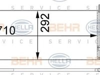 Condensator climatizare CITROEN RELAY bus - OEM - NRF: NRF35894|35894 - Cod intern: W02233999 - LIVRARE DIN STOC in 24 ore!!!