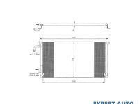 Condensator, climatizare Citroen SAXO (S0, S1) 1996-2004 #2 062003N