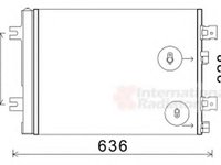 Condensator, climatizare DACIA LOGAN (LS_), DACIA LOGAN MCV (KS_), RENAULT TONDAR 90 I (LS_) - VAN WEZEL 43005467