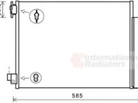 Condensator, climatizare DACIA LOGAN MCV II (2013 - 2016) VAN WEZEL 15005011 piesa NOUA