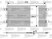 Condensator, climatizare DACIA LOGAN MCV (KS_) (2007 - 2020) VALEO 817701