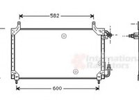 Condensator, climatizare DAEWOO ESPERO limuzina (KLEJ), DAEWOO CIELO (KLETN), DAEWOO CIELO limuzina (KLETN) - VAN WEZEL 81005006