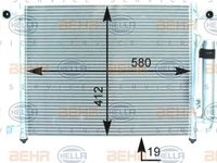 Condensator climatizare DAEWOO KALOS (KLAS) - OEM - NRF: NRF35767|35767 - Cod intern: W02233978 - LIVRARE DIN STOC in 24 ore!!!