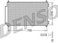 Condensator, climatizare DENSO DCN40002