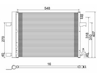 Condensator, climatizare E-KRAFT 1924005337