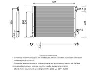 Condensator, climatizare E-KRAFT 1924005360