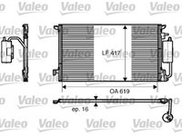 Condensator, climatizare fata (817809 VALEO) ALFA ROMEO,FIAT,OPEL,VAUXHALL