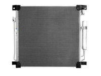 Condensator climatizare Fiat Fullback, 01.2016-, motor 2.4 D, 110 kw/113kw/133kw diesel, full aluminiu brazat, 535(500)x500x12 mm, cu uscator filtrat