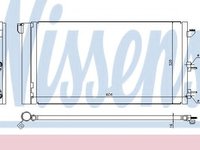 Condensator, climatizare FIAT PANDA (169) (2003 - 2016) NISSENS 94670