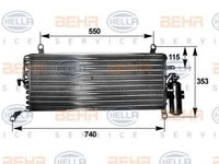 Condensator, climatizare FIAT PUNTO Cabriolet (176C) (1994 - 2000) HELLA 8FC 351 038-641