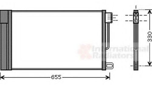 Condensator, climatizare FIAT QUBO (225) (200