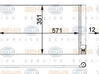 Condensator climatizare FIAT QUBO (225) - OEM - NRF: NRF35777|35777 - Cod intern: W02271182 - LIVRARE DIN STOC in 24 ore!!!