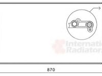 Condensator, climatizare FORD C-MAX II, FORD GRAND C-MAX, FORD FOCUS III - VAN WEZEL 18005485