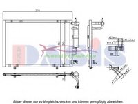 Condensator, Climatizare FORD FIESTA VI 1.4 06.2008 ... Prezent 1388 Benzina