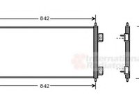 Condensator, climatizare FORD TRANSIT bus (FD_ _, FB_ _, FS_ _, FZ_ _, FC_ _), FORD TRANSIT Van (FA_ _), FORD TRANSIT platou / sasiu (FM_ _, FN_ _) -