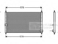 Condensator, climatizare HONDA CR-V I (RD) - VAN WEZEL 25005062