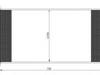 Condensator, climatizare HONDA CR-Z (ZF1) (2010 - 2016) NRF 35943 piesa NOUA