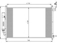 Condensator climatizare HONDA FR-V 1,7B 05- - Cod intern: W20088813 - LIVRARE DIN STOC in 24 ore!!!