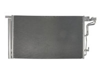 Condensator climatizare Hyundai Elantra (AD), 11.2015-, motor 1.6, 88kw/97 kw , 2.0, 110 kw benzina, cutie manuala/automata, full aluminiu brazat, 655(625)x380x12 mm, cu uscator si filtru integrat