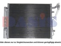 Condensator, climatizare HYUNDAI ELANTRA (FD), HYUNDAI i30 CW (FD) - AKS DASIS 562013N