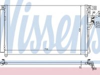 Condensator, climatizare HYUNDAI SANTA FE II (CM) (2005 - 2012) NISSENS 940278 piesa NOUA