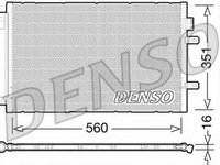 Condensator, climatizare IVECO DAILY V platou / sasiu (2011 - 2014) DENSO DCN12005 piesa NOUA